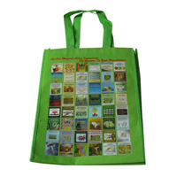 白城LB11覆膜无纺布广告袋